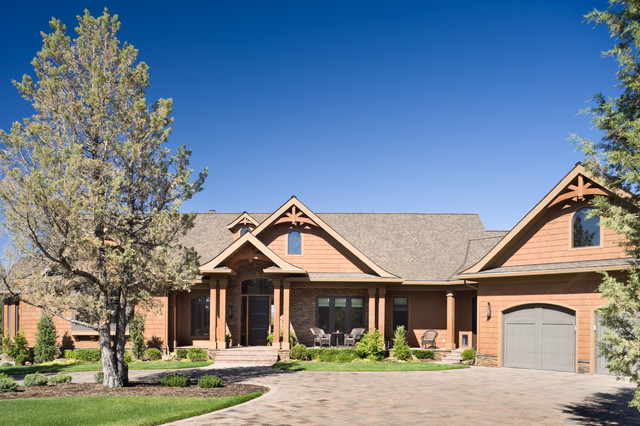 True Residence rustic-house-exterior