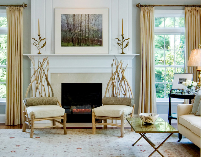 Leslie Hayes Interiors contemporary-living-room
