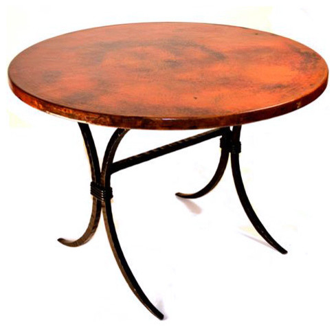 Salisbury Dining Table With 48 Round, 48 Round Metal Table Top