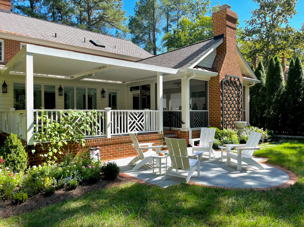 West End Covered Porch - Traditional - Porch - Richmond - by ...