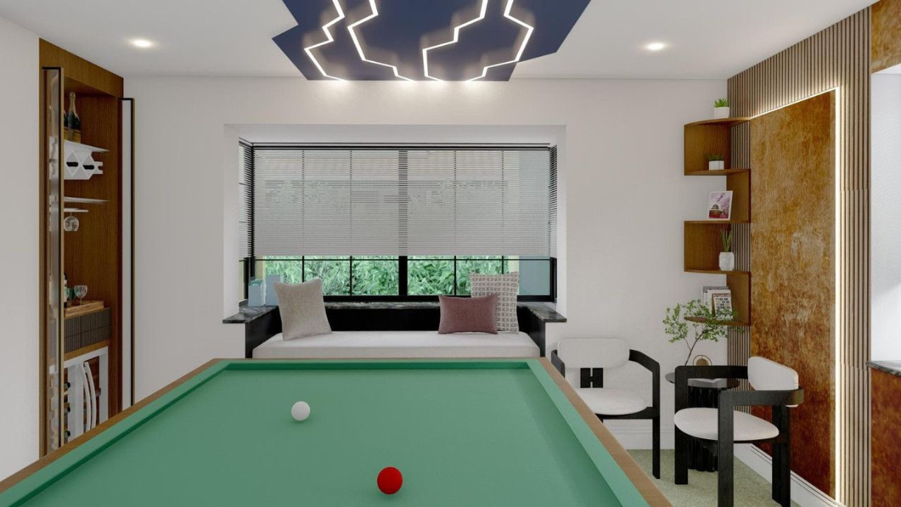 Multi-Functional Games Room Design in Nottingham