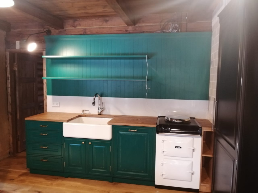 Кухня из массива дуба