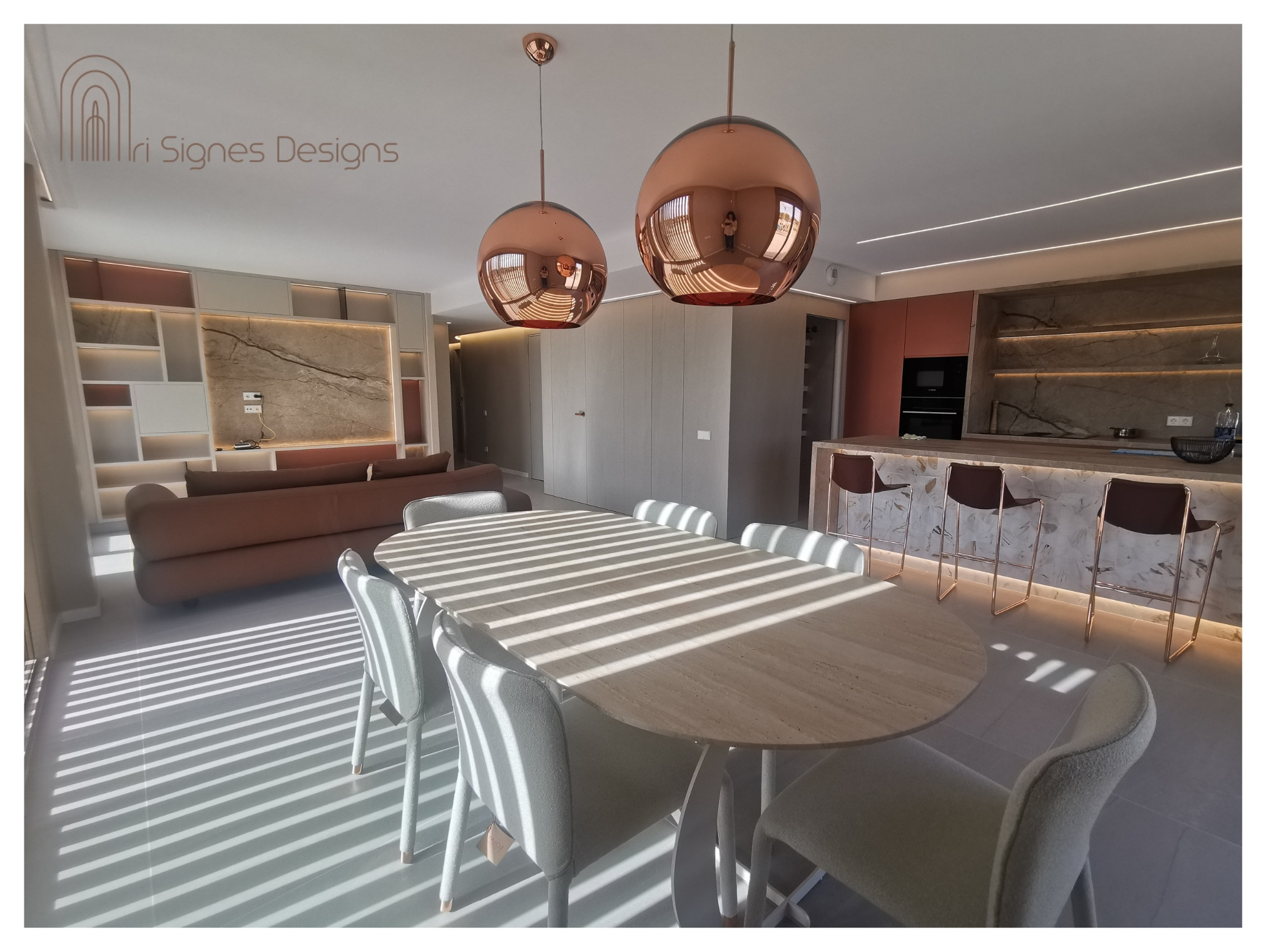 Proyecto de interiorismo y reforma integral ático -Valencia