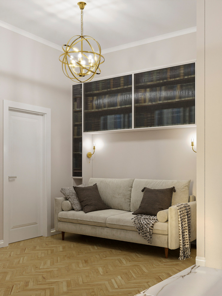 «Неоклассика в сердце Петербурга» Дизайн-проект двухкомнатной квартиры