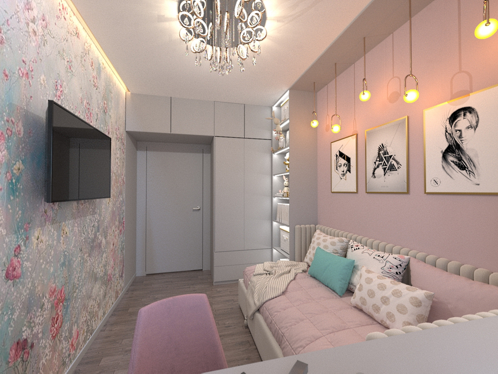 3 комнатная квартира