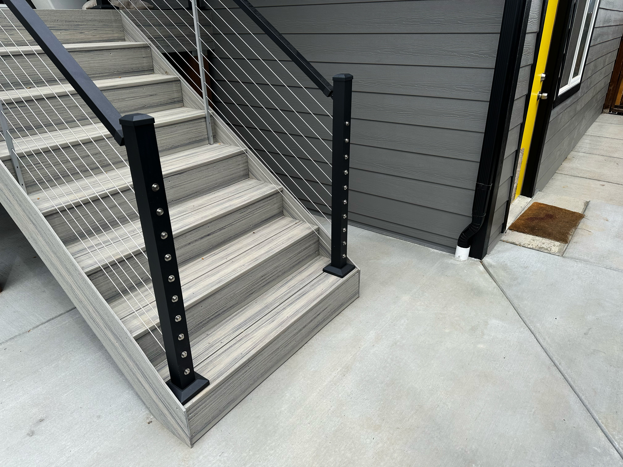 James Hardie New Deck Cable Railing + Shade Sail Posts