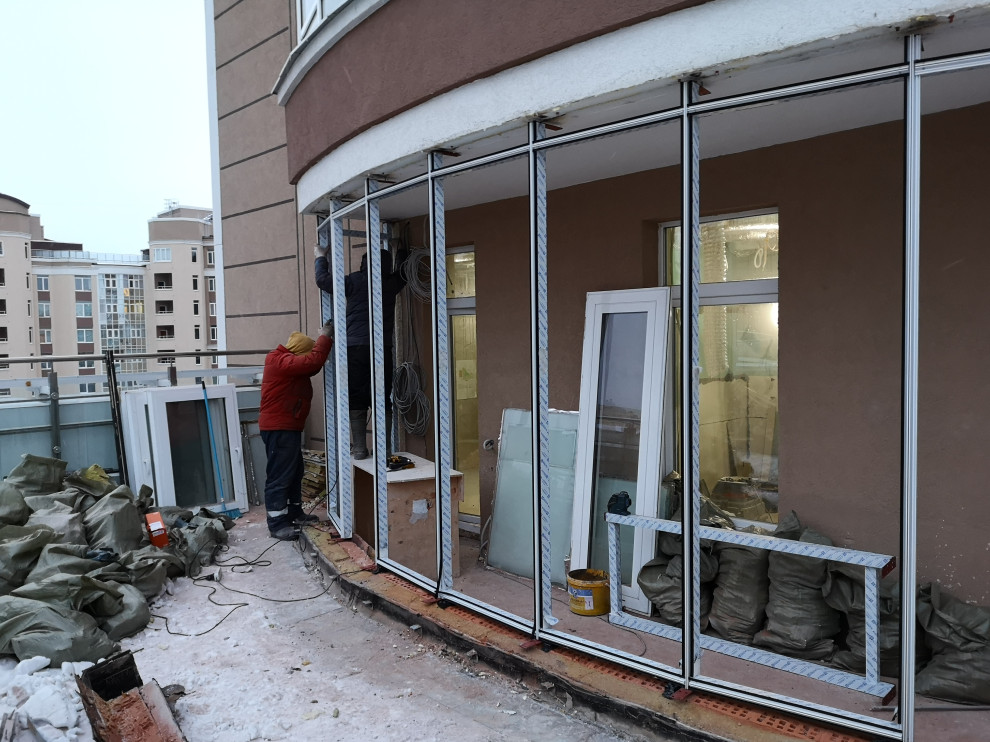 Терраса в КД Тихвинъ, Екатеринбург