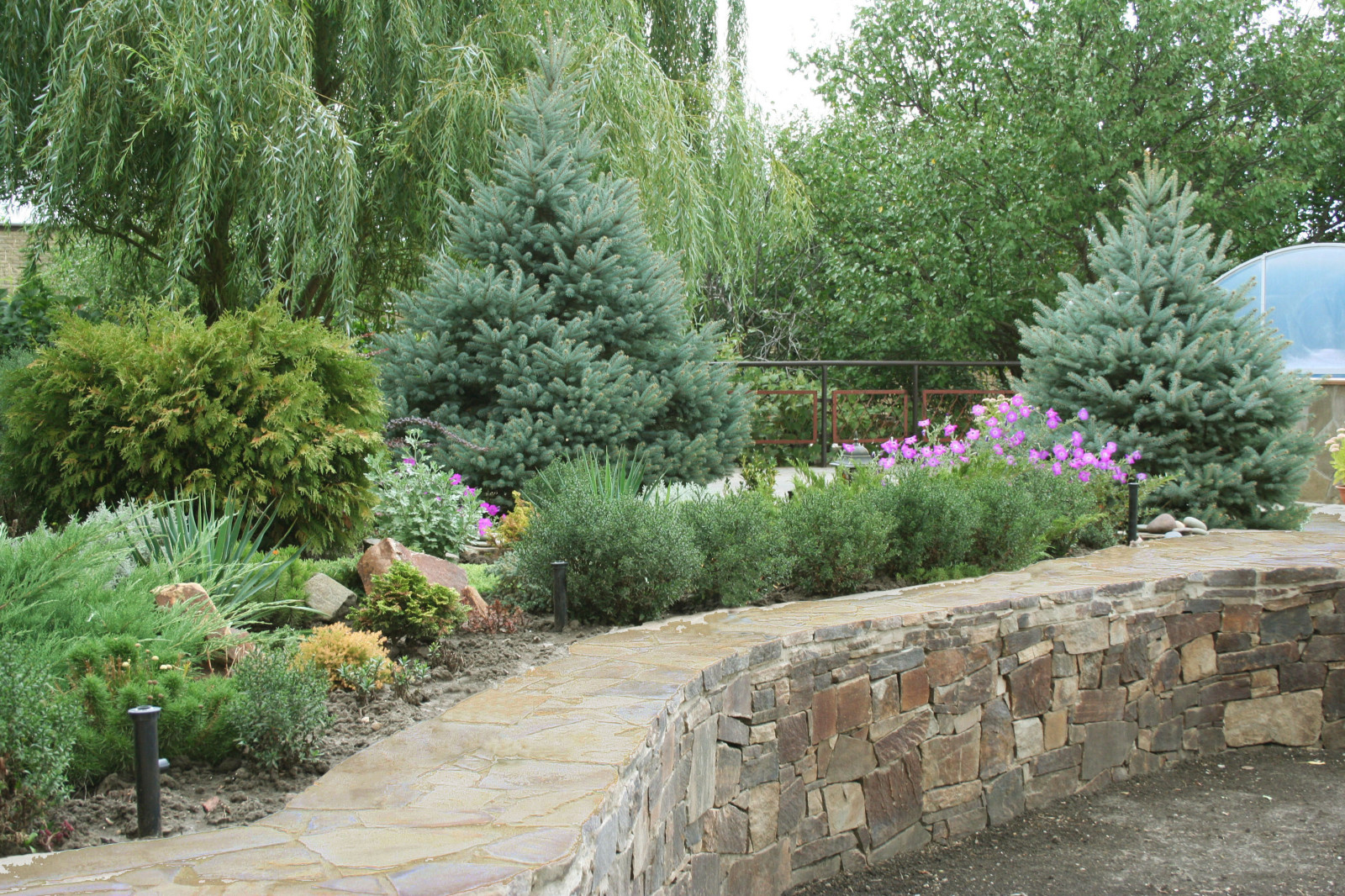 Ландшафт на рельефе