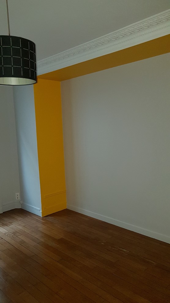 Peinture séjour en 3 tons de couleur PARIS 75018