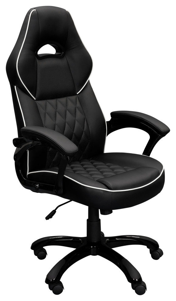 Techni Mobili High Back Executive Sport Race Office Chair RTA3528BK