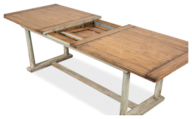 French Provincial Extension Dining Table - Farmhouse - Dining Tables ...