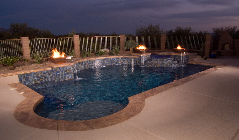 Midcentury pool in Phoenix.