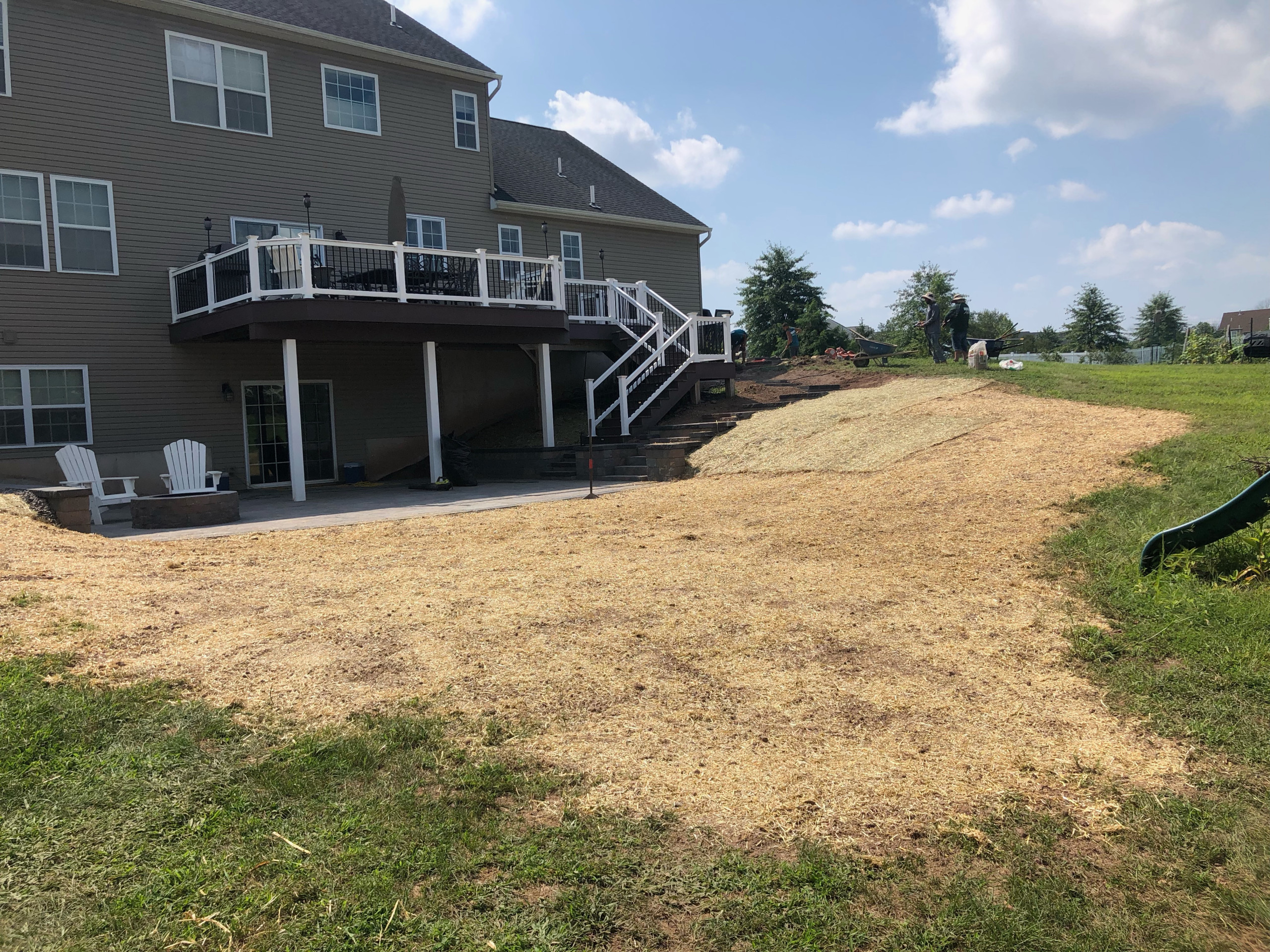 Patio/Steps/Firepit/SittingWall