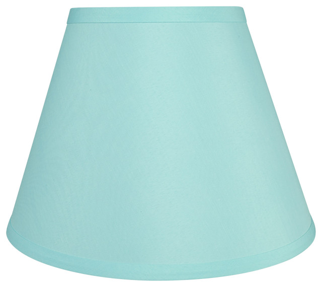 Aspen Creative 58906 Hardback Empire Shape UNO Lamp Shade, Light Blue ...