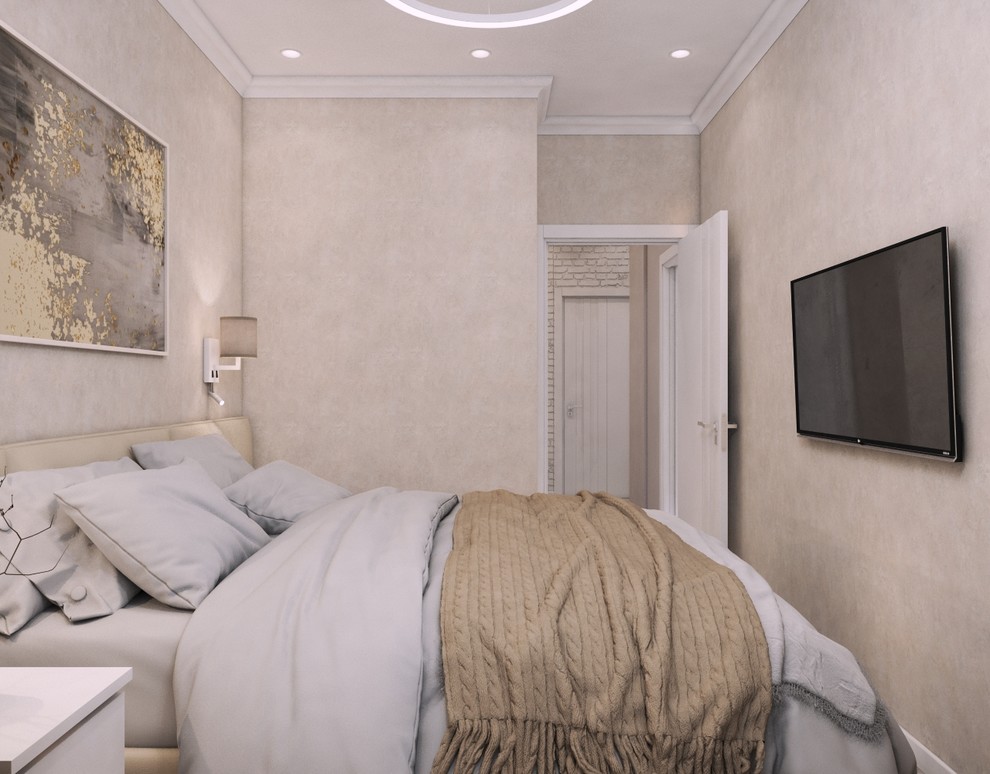 Проект 2-комнатной квартиры для молодой девушки