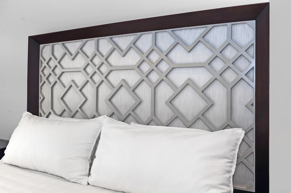 Design ideas for a modern bedroom in Phoenix.