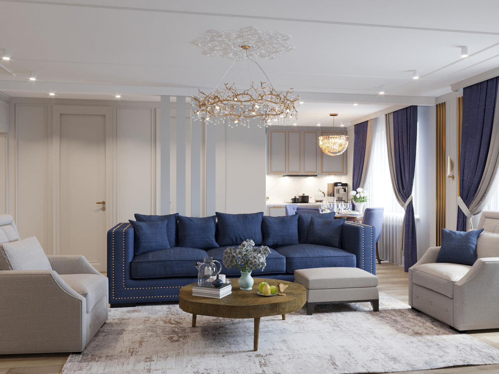 3 - х комнатная квартира в г. Химки