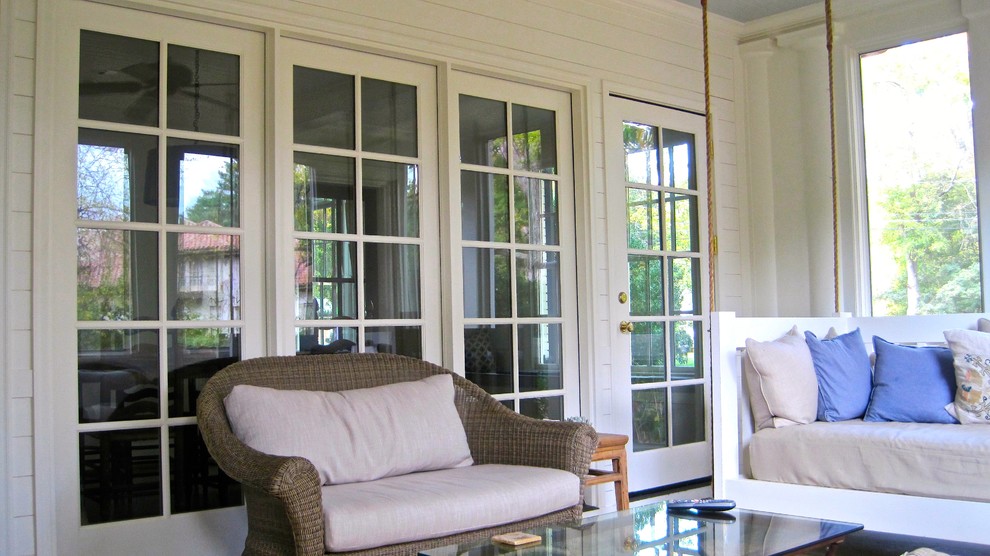 This is an example of a traditional verandah in Nashville.
