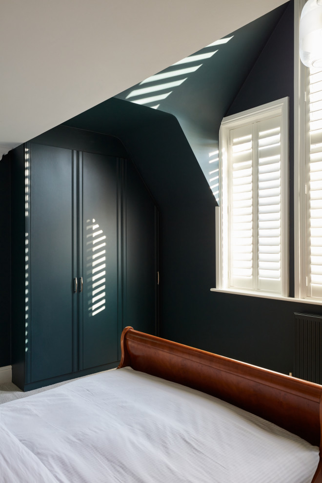 Photo of a modern bedroom in London.
