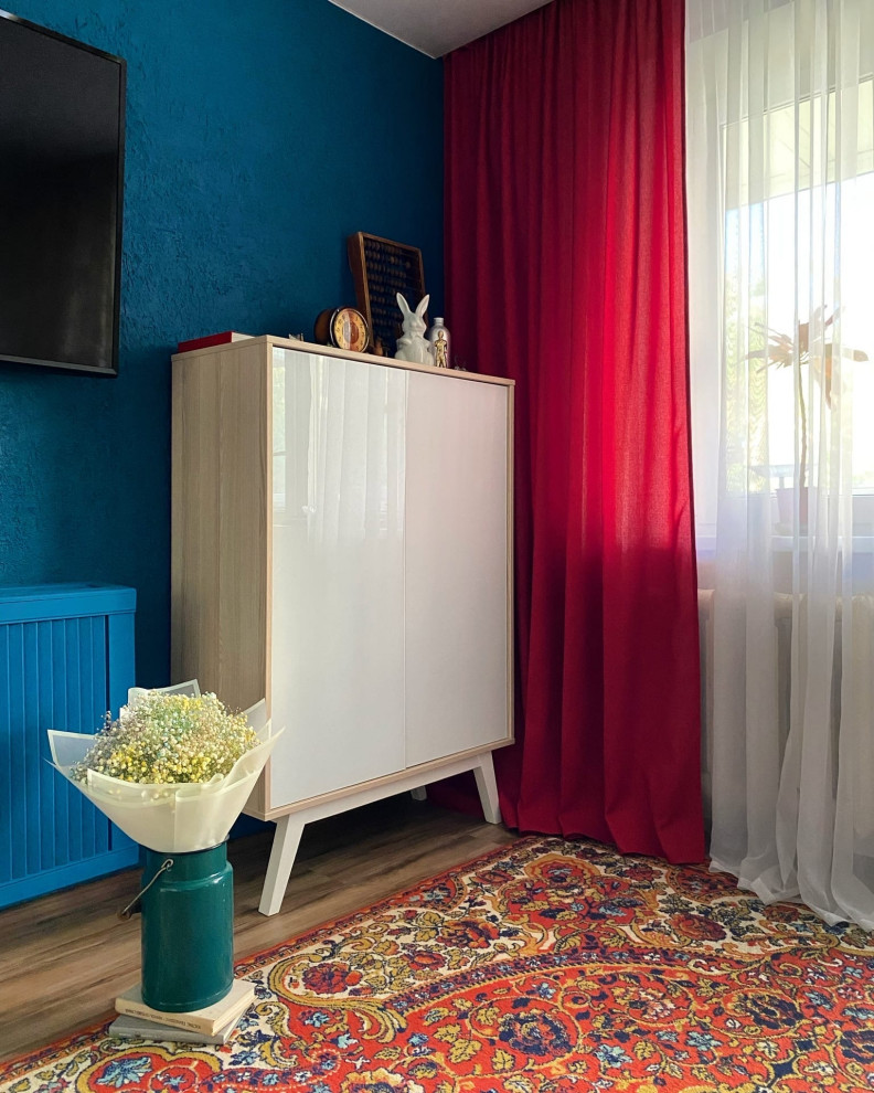 Эклектика и пэчворк. Двухкомнатная квартира 71,4кв.м