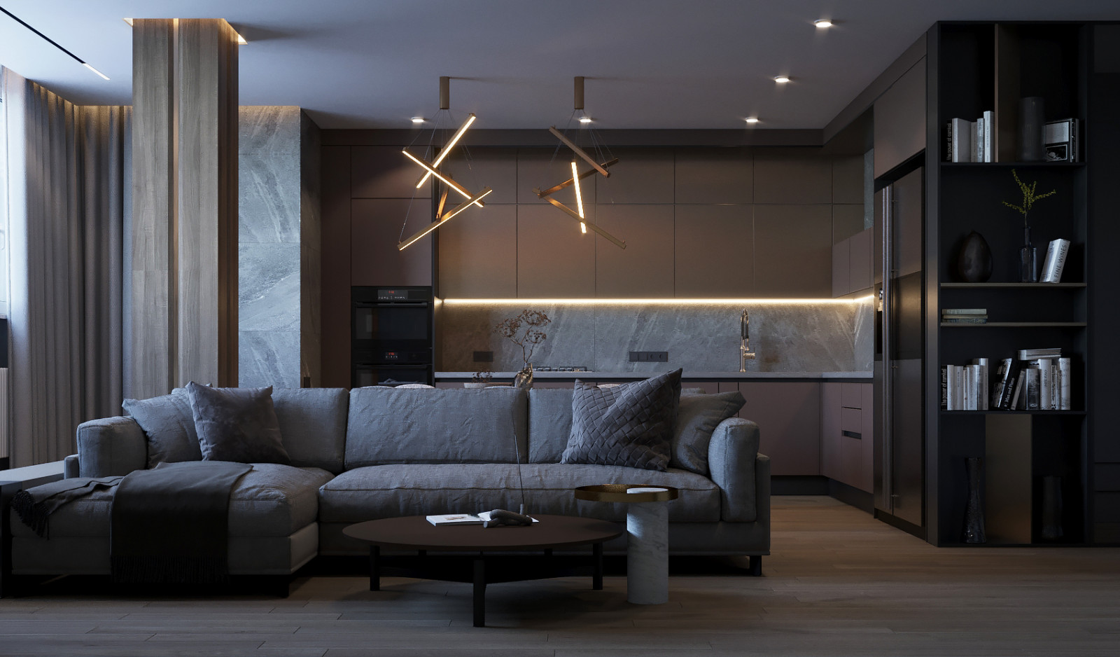 ДИЗАЙН ПРОЕКТ КАВАРТИРЫ НА ПАРКОВОЙ