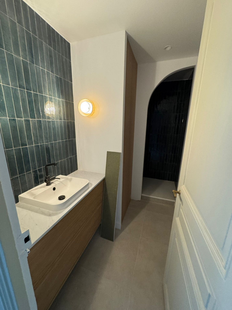 Projet Buttes Chaumont, rénovation d'un appartement de 60m2