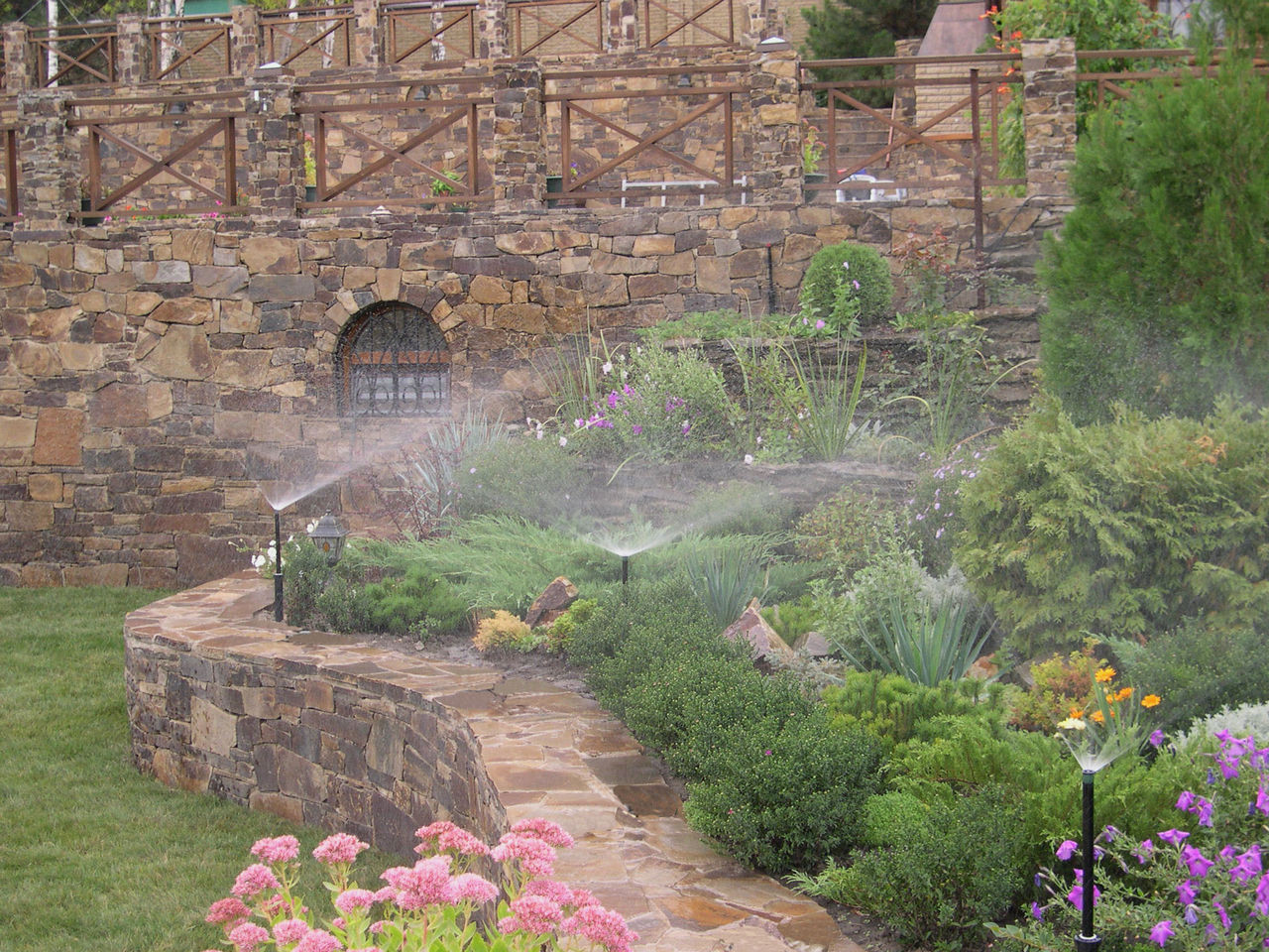 Ландшафт загородного дома