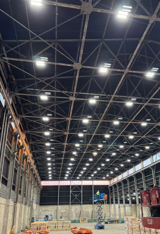 Lightning Upgrades on the older part of the building