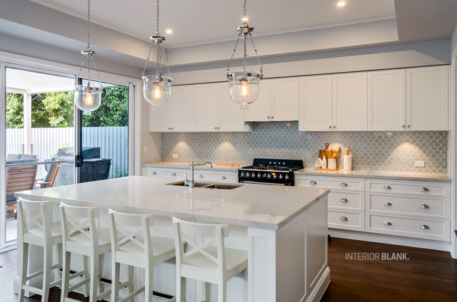 The Classic Hamptons Kitchen maritimt-koekken