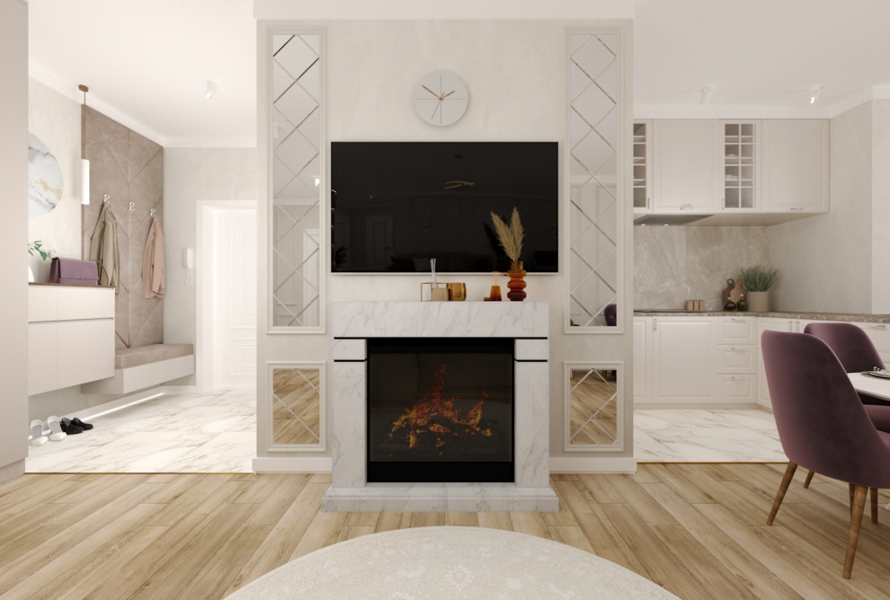 Проект квартиры 75 кв.м г.Тюмень