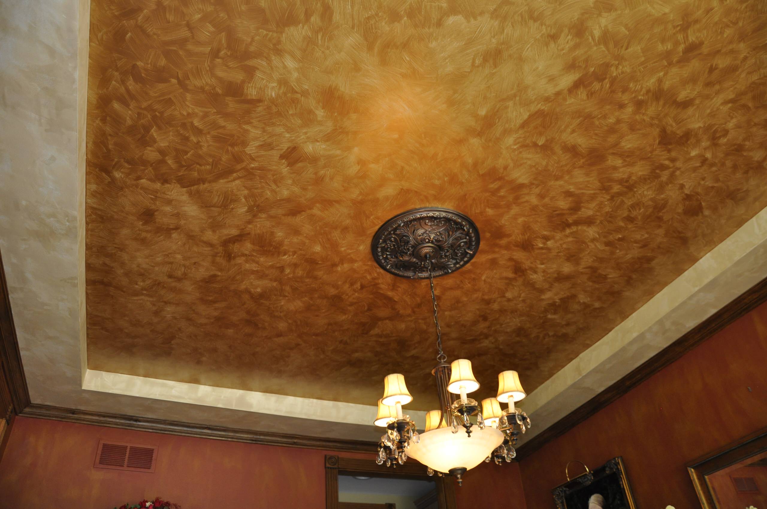Ceiling and Wall Faux Techniques
