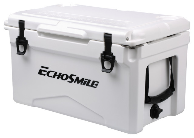 EchoSmile 30 qt. Rotomolded Cooler, White