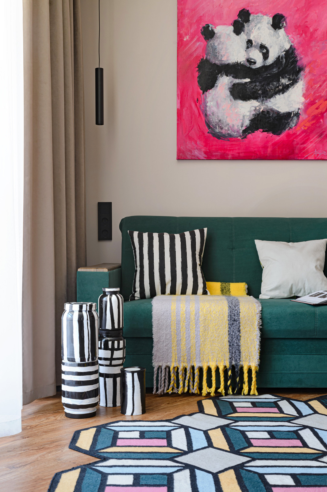 Яркая квартира-студия