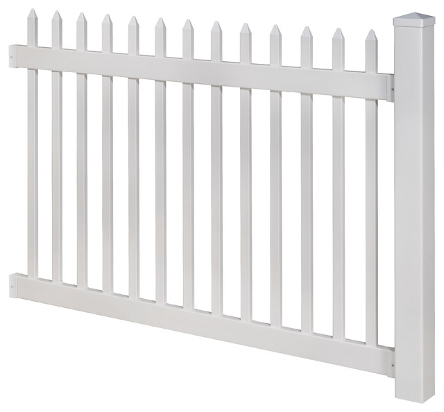 Nantucket Vinyl Picket Fence W Post And No Dig Steel Pipe Anchor Kit Traditional Home Fencing And Gates By Wambam Fence Inc Houzz Nantucket Vinyl Picket Fence W Post And No Dig Steel Pipe Anchor Kit Traditional Home Fencing And Gates By Wambam Fence Inc Houzz