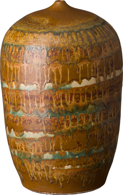 Cocoon Vase - Nutshell Brown, Tall