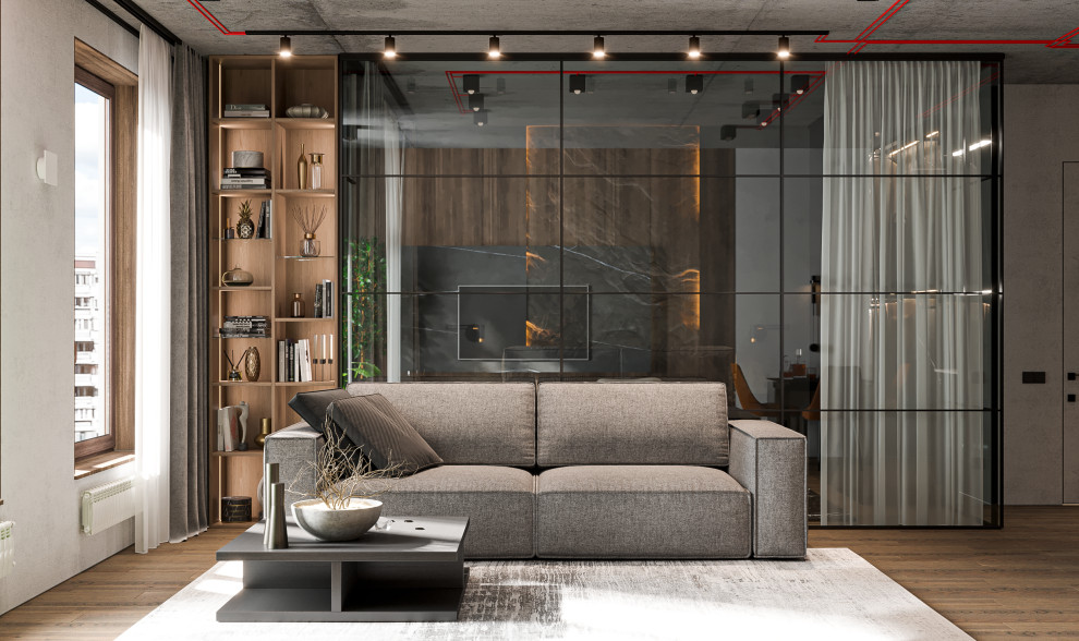 Проект в стиле лофт в жк Ричмонд