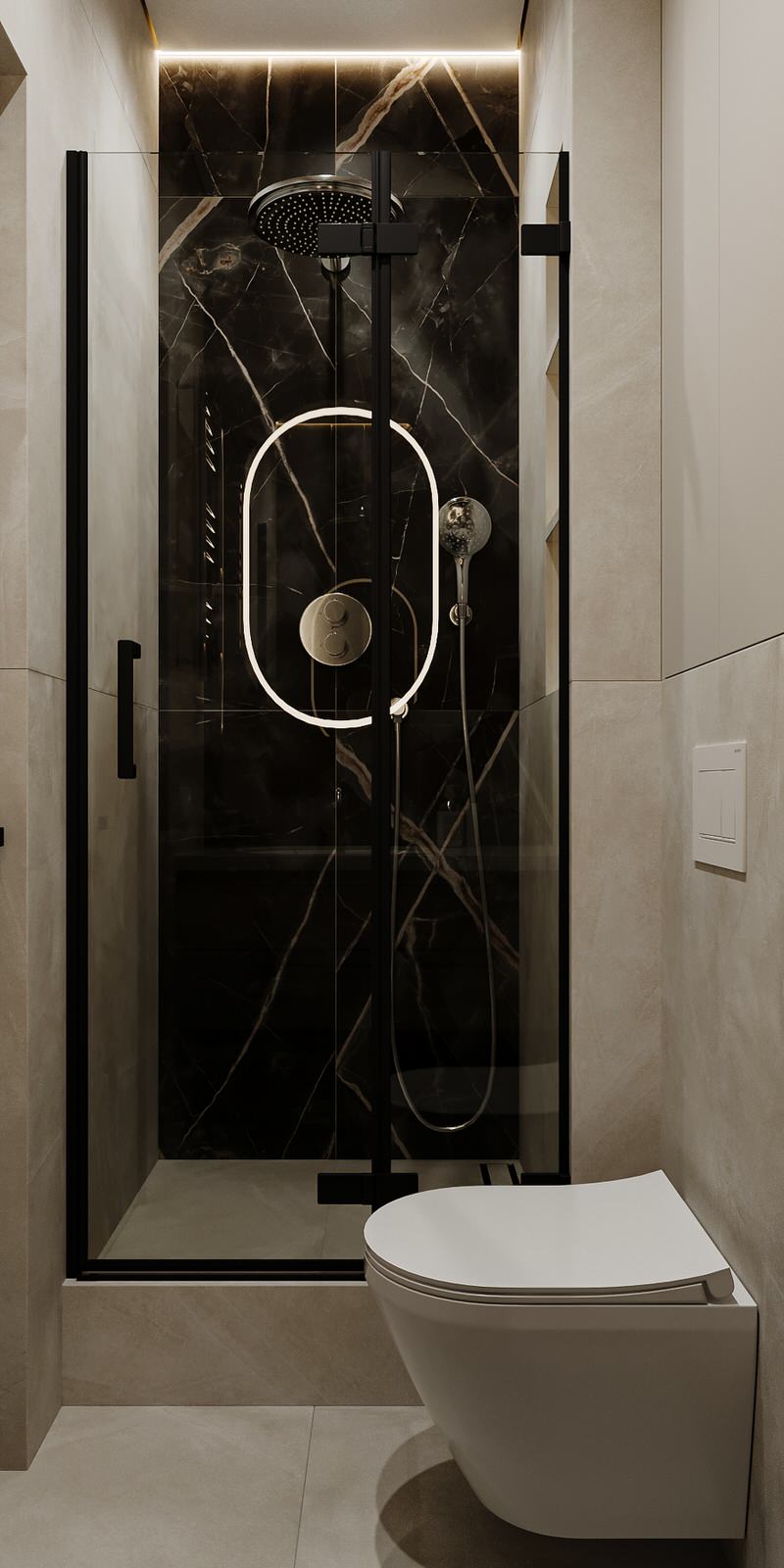 Интерьер квартиры в ЖК "Метрополия"