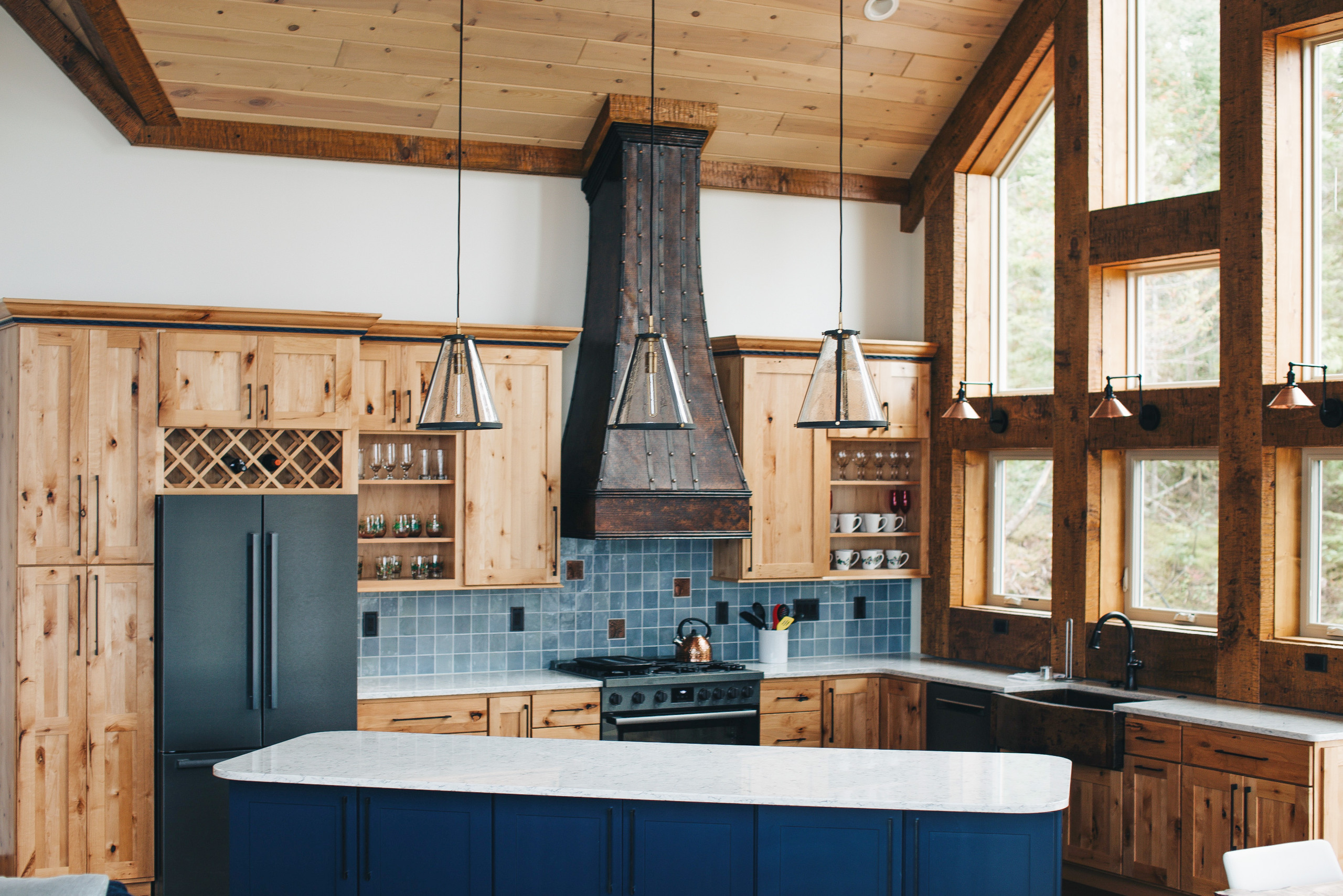 Copper Harbor Lake Home