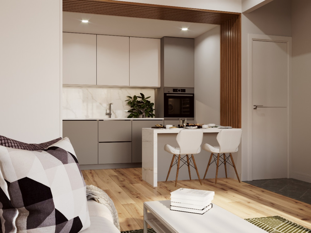 Дизайн проект квартиры  42 кв.м