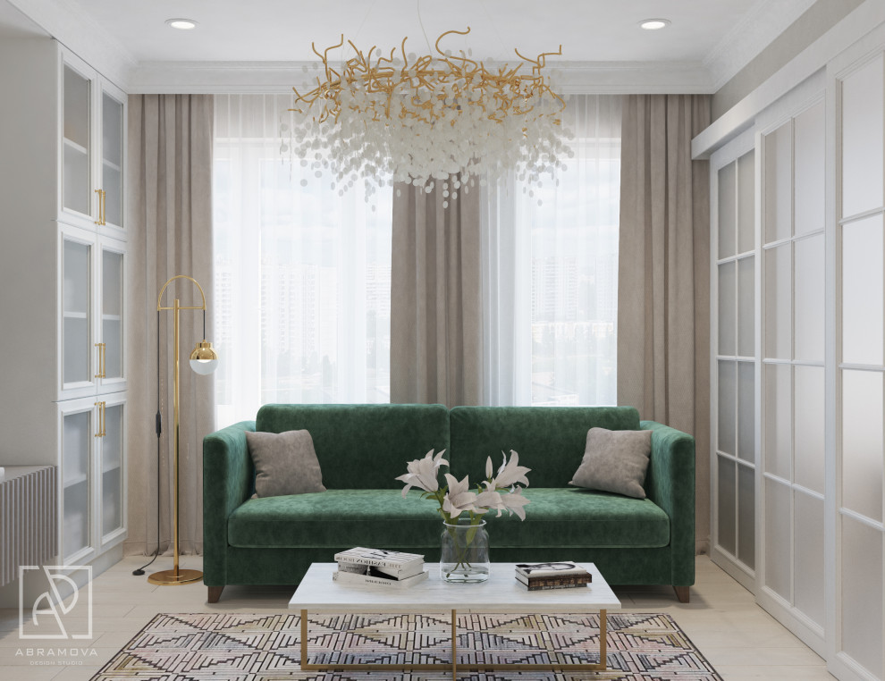 Дизайн-проект 3-х комнатной квартиры ЖК Новые Ватутинки