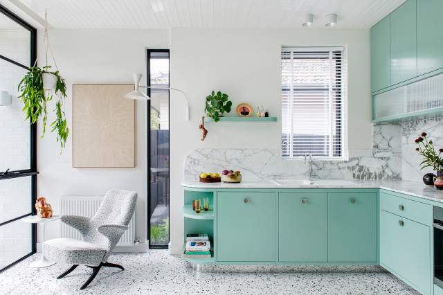 Flemington House midcentury-kitchen
