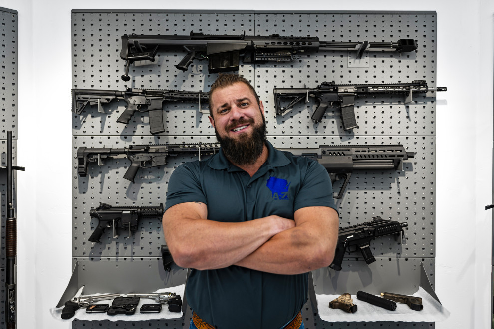Custom Cigar and Gun Room