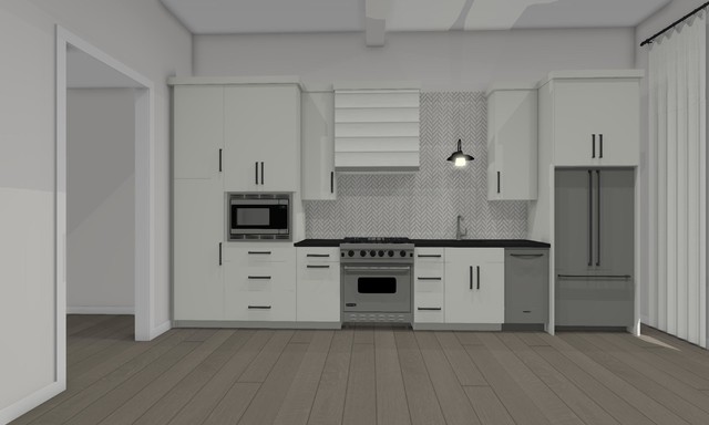 3D Renderings kitchen