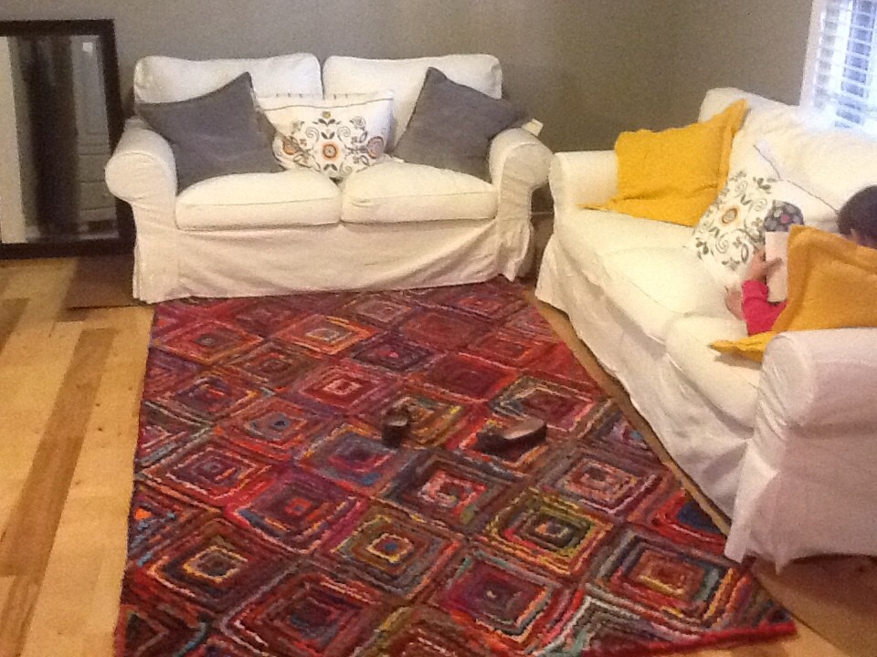 Is my rug too small?