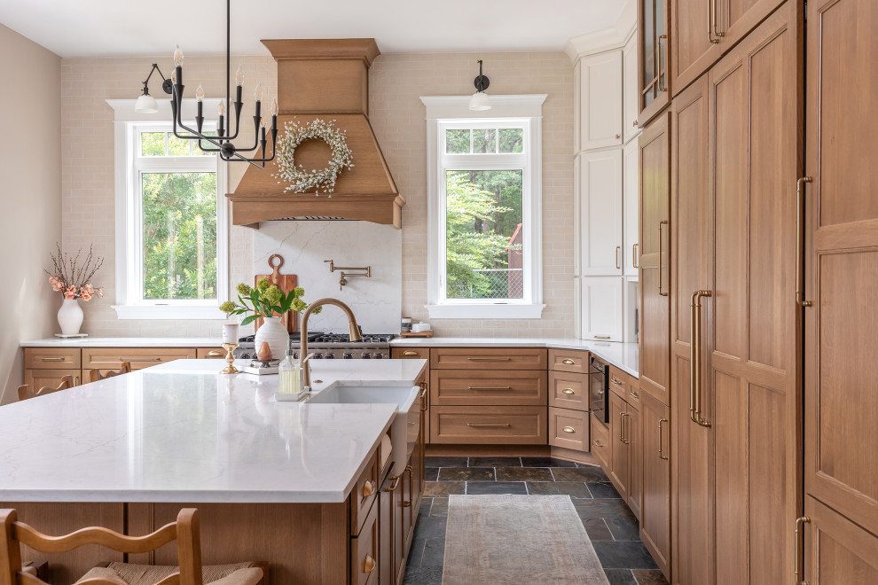 Siler City Home - Farmhouse - Kitchen - Raleigh - by Ida Hernandez