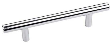 Elements Naples 6.13 Inch length Bar Pull Polished Chrome