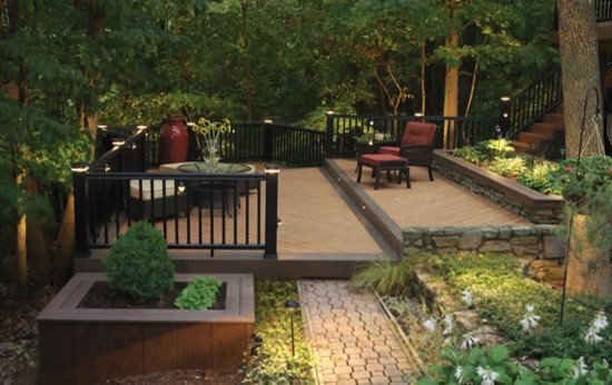 Decking modern-terrace