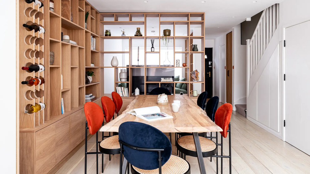 Contemporary Asian-Inspired Timber Living in South London