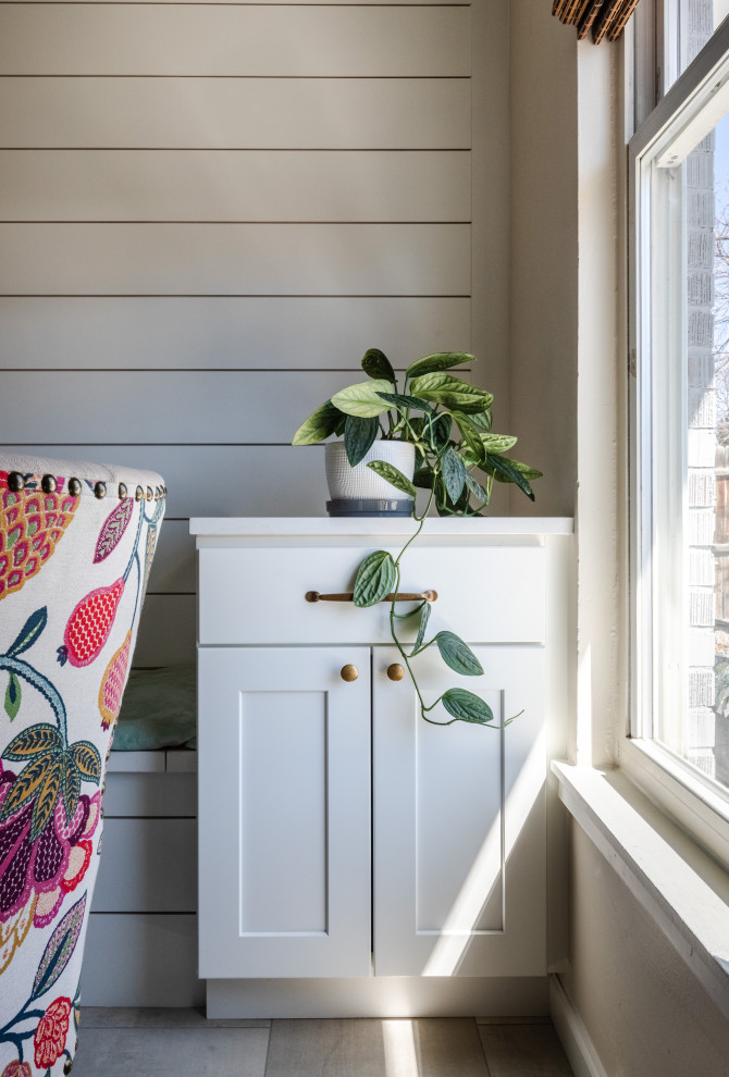 Home design - transitional home design idea in Denver