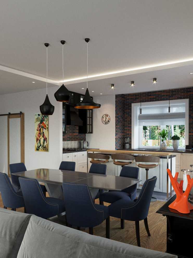 "Прогулка над городом" Проект коттеджа 350 м2